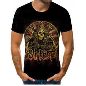 เสื้อยืดผู้ชายพิมพ์ลายกะโหลกแนวสตรีทแวร์ทรงหลวมแขนสั้นแนวสตรีทแวร์ทรงหลวมลายกะโหลกนักเล่นเกมบ้าบอแนว3D สุดสร้างสรรค์ - Product Image 2