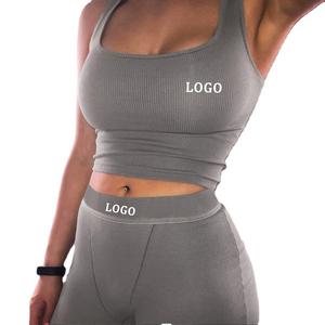 Completo Due Pezzi da <span class=keywords><strong>Donna</strong></span>, Vestibilità Aderente, Tinta Unita, Casual - Product Image 1