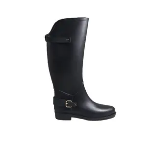 Women PVC Jockey Riding Rain Boots