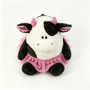 Peluche de vaca personalizado, peluche de vaca bailarina, juguete de peluche de vaca, peluche de animal de granja - Product Image 4