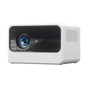 โปรเจคเตอร์พกพา 4K Ready 1080p ระยะฉายสั้น ระบบสมาร์ทแอนดรอยด์ 9.0 แอลอีดี แรม 2GB ความสว่าง <span class=keywords><strong>750</strong></span> ANSI ลูเมนส์ ลำโพงในตัว สำหรับธุรกิจ - Product Image 1