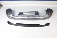 Diffuseur arrière avec embouts d'échappement pour Audi Q3 8U 2013-2018, style SQ3, lèvre de pare-chocs, kit carrosserie, matériau PP, pièces et accessoires automobiles