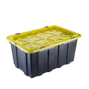 100L Stackable nhiệm vụ nặng nề nhựa lưu trữ hộp công cụ với <span class=keywords><strong>Snap</strong></span> Nắp - Product Image 1