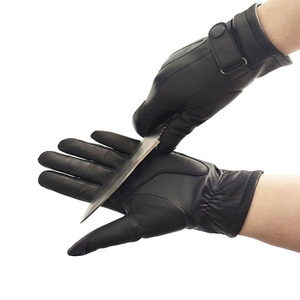 Guanti in Pelle di Capra Resistenti al Taglio e all'Abrasione, Ispirati alle Forze Speciali, Certificati BSCI, Neri - Product Image 4
