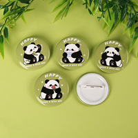 Épingles à revers personnalisées en métal, thème animal, anime, émail dur ou souple, pour décoration avec impression UV