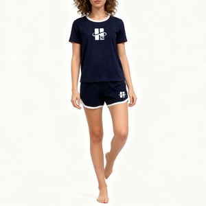Completo Sportivo da Donna Personalizzabile con Logo OEM, Comodo e Traspirante, per Tennis, Yoga, Corsa e Fitness - Product Image 2
