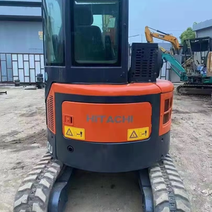 Mini-excavatrice Hitachi Zx30 d'occasion certifiée CE, 3 tonnes, sur chenilles, excellent état, boîte de vitesses, pompe et moteur d'origine, origine Japon - Product Image 5