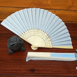 Customized Logo Personalized Hand Fan in Wedding <b>Gift</b> <b>Bag</b> Paper Carved Bamboo Technique Handmade Personalize - Product Image 4