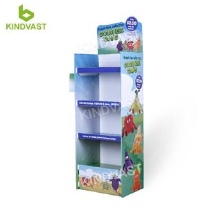 Özel öğrenci perakende mağaza POP karton oyuncak vitrin rafı Lolliops için promosyon kat karton sergi standı standı peluş oyuncaklar - Product Image 3