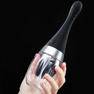 300ml di grande capacità clistere rettale clistere siringa flusso Douche clistere Colon sistema di pulizia anale giocattolo - Product Image 1