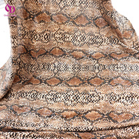Tissu à imprimé animalier tendance, transparent, brodé de paillettes, extensible et brillant, pour costumes de scène et vêtements à la mode