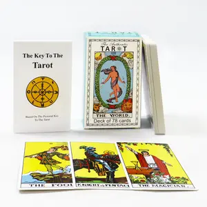 Custom Eco Friendly Recyclable Luxury Durable Paper Board Game Tarot Playing Cards