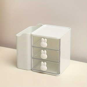 กล่องเก็บของลิ้นชัก<span class=keywords><strong>3</strong></span><span class=keywords><strong>ชั้น</strong></span>อเนกประสงค์กล่องเก็บของตั้งโต๊ะ - Product Image 2