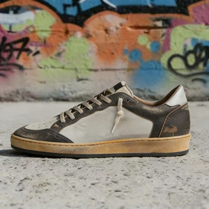 Sneakers de luxe de créateur à semelle dorée Super Goose, blanches scintillantes, Ball Star, en cuir, tendance, magnifiques, classiques du printemps, avec un supplément de brillance - Product Image 6