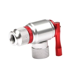 IRONDONKEY lega bici pneumatico aria CO2 pompa Mini bicicletta bicicletta CO2 gonfiatore testa con manicotto isolato <span class=keywords><strong>Set</strong></span> senza gas - Product Image 1