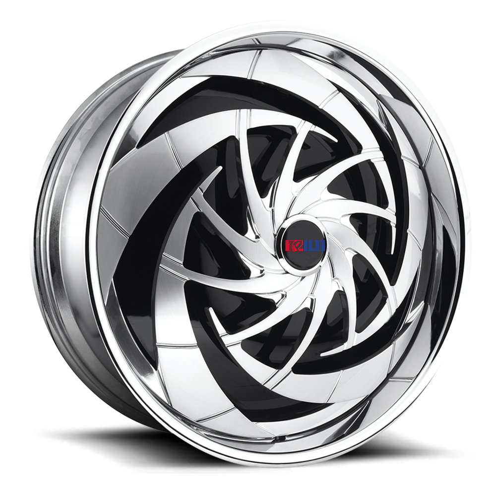 Custom DUB 26 Inch Forged Spinner Wheels - Chrome Aluminum Alloy