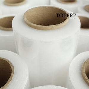 Rollo de película de envoltura elástica PE Película de embalaje suave transparente a prueba de humedad con servicio de corte Colores personalizables - Product Image 3