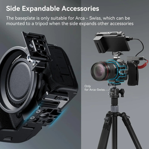 Plaque de montage rotative SmallRig pour appareils photo <span class=keywords><strong>Canon</strong></span> R5 / <span class=keywords><strong>R5C</strong></span> / R6 / R6 Mark II, compatible avec les systèmes Arca-Type et Manfrotto - Product Image 4