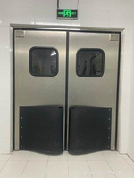 Porte industrielle à ouverture plate, design moderne, en alliage d'aluminium léger, résistant à la corrosion, certifiée CE, ignifuge 2h, idéale pour les gymnases