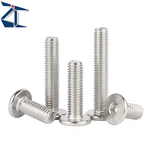 Vis à tête cylindrique basse à six pans creux en acier inoxydable ZCBSTSR M2 M4 M8 pour l'automatisation industrielle et les raccords de quincaillerie - Product Image 1