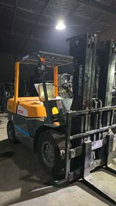 Gebruikt <span class=keywords><strong>TCM</strong></span> 50 diesel tweedehands heftruck van magazijnen naar bouwplaatsen. <span class=keywords><strong>TCM</strong></span> is een 5-tons heftruck die overal geleverd wordt. - Product Image 4
