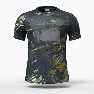 Maglia da Calcio Stile Capitale Francese Stagione 26/27, Manica Corta Estiva Traspirante 100% Poliestere, Versione Professionale - Product Image 1
