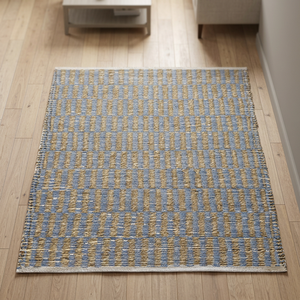 Best Quality Handmade Braided Jute Rug Modern Puzzle Pattern Indian Supplier Home Decor Living Room Prayer Area Rug Sets Natural - Product Image 3