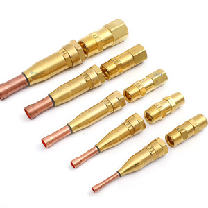 中国工厂定制批发高品质100% 测试黄铜3/8快速连接制冷剂配件 - Product Image 5