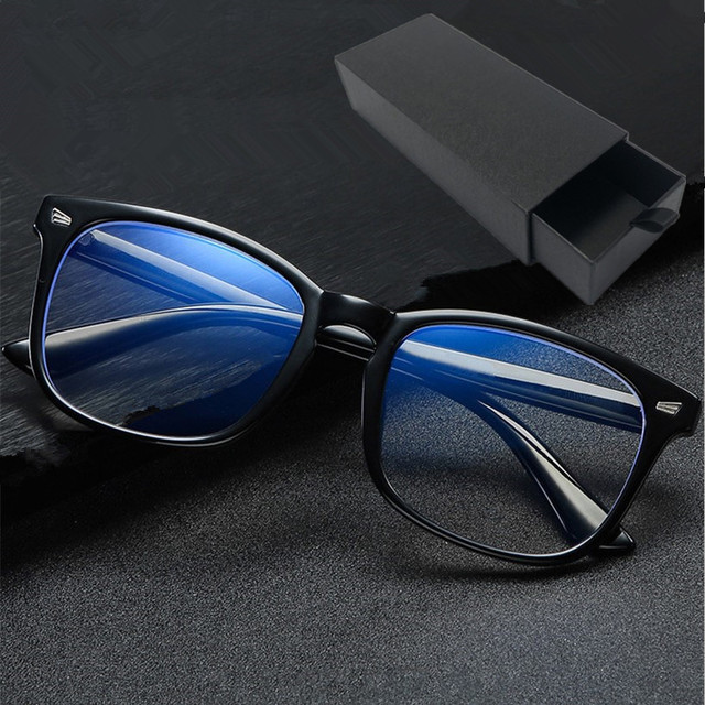 2024 New Arrival Unisex Anti Blue Light Blocking Filtering Glasses with Luxurious Case for Gamers and Computer Users