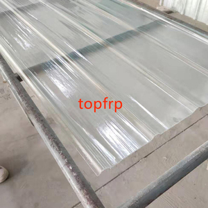 แผ่นหลังคาไฟเบอร์กลาสเสริมแรงพลาสติก ป้องกันรังสียูวี สีเขียวใส - Product Image 3