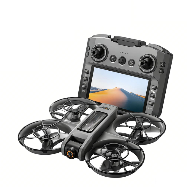 360° Drone Remote Control with Brushless Motor and Dual Transmi