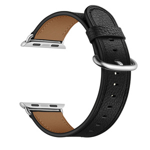 <span class=keywords><strong>Correa</strong></span> de cuero de lujo para reloj <span class=keywords><strong>Apple</strong></span> <span class=keywords><strong>Watch</strong></span>, pulsera femenina de lujo a la moda, de 22mm, en dos colores, Series 1, 2, 3, 4, 5, 6 - Product Image 3