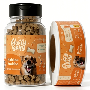 Custom Moisture Proof Pet <strong>Label</strong> for Pet Product Packaging - Product Image 4