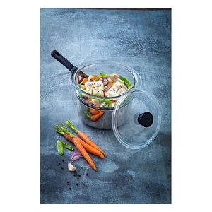 Panier de cuisson vapeur en verre borosilicate (20cm) Transparent P03N000 7046 - Product Image 2