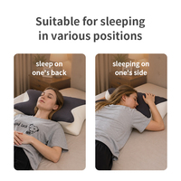 Oreiller de contour ergonomique rempli de mousse à mémoire de forme pour le sommeil Oreiller cervical confortable avec logo personnalisé