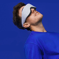 Cool No Pressure Imprimé Blackout Masque de Sommeil pour Voyage et Sommeil Feuille Taille Unique 100% Entièrement Réglable pour Dormir Voyages Sieste