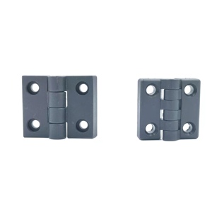 Black PA66 <strong>Plastic</strong> <strong>Hinge</strong> Nylon <strong>Hinge</strong> <strong>Plastic</strong> Industrial 65*65 40*40 Holes Distance Nylon <strong>Hinge</strong> - Product Image 2