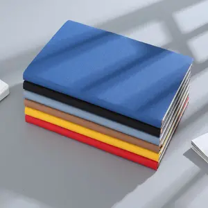 Hot bán đơn giản A5 không dây 80 gam nhựa <span class=keywords><strong>PU</strong></span> da sinh viên Nhật Ký máy tính xách tay với 100 sheets in trang bên trong - Product Image 3