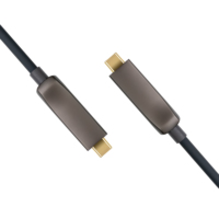 Cable USB3.2 Tipo-C a Tipo-C de 10 Gbps y 4K AOC - Alta Velocidad 3m/5m/8m/10m para Computadora y Auriculares
