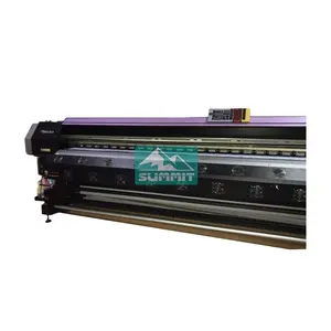 Impresora de inyección de tinta con formato rollo a rollo de 3,2 M y 64 pulgadas de segunda mano S4 con cabezal Ricoh Gen5 de 4 piezas