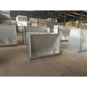 Alimentador de cerdos de acero inoxidable de doble cara automático personalizado de alta calidad con 8/10 agujeros nueva condición - Product Image 2