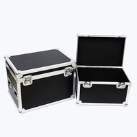 Étui d'avion d'aviation professionnel à écran étui à roulettes personnalisé boîte à outils de vol de stockage boîtier en aluminium avec roues