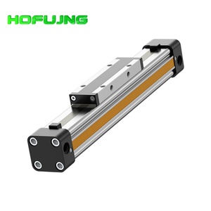Cilindro sin vástago Parker OSP Serie 25-80 de doble efecto, de aluminio, con amortiguación ajustable, conexión de aire roscada y núcleo de pistón - Product Image 5