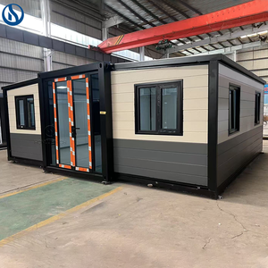 이동식 고급 모듈형 주택 20피트 40피트 확장형 컨테이너 하우스 2 3 4 베드룸 소형 빌라 조립식 고급 주택 - Product Image 6
