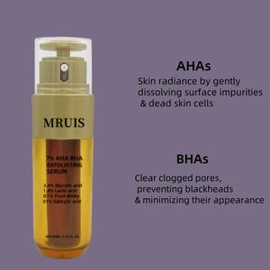 เซรั่มผลัดเซลล์ผิว 7% AHA <span class=keywords><strong>BHA</strong></span> + 1% AHAจากผลไม้ ผสมไนอะซินาไมด์ - <span class=keywords><strong>ช่วย</strong></span>ทำความสะอาดรูขุมขนและลดเลือนริ้วรอย สำหรับผิวผสม - Product Image 2