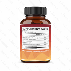 OEM 7 in 1 capsule di Maca organica Ashwagandha in polvere Energy Booster estratto di radice di Maca capsule integratore sportivo capsule - Product Image 2