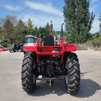Tracteur 50HP ~ 180HP Machines agricoles Petit mini tracteur 4x4 Tracteur agricole compact d'occasion avec pelle rétrocaveuse
