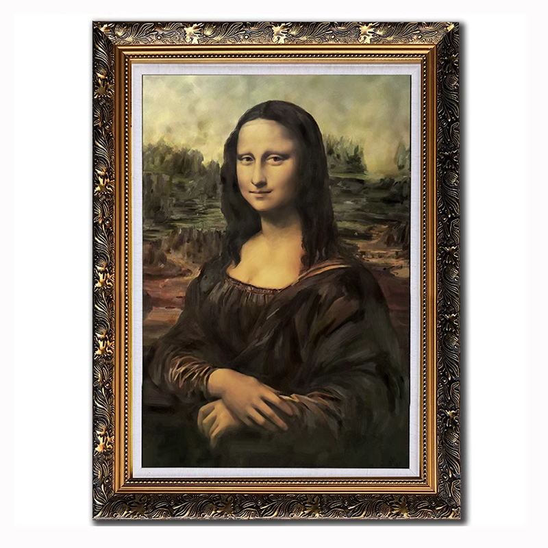 Huile personnalisée peinte à la main