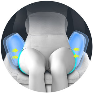 Beweglicher Shiatsu-Beheizungs-Massagesessel Kissen elektrische Rückenlehne Taille entspannung Vibration Luftdruck Kniefunktion Bein-Schlüsselbank-Sessel - Product Image 5