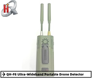 Détecteur de drones portable ultra large bande QH-F8 100 MHz-8 GHz, détection de drones multi-marques et capacités d'interception vidéo FPV - Product Image 4